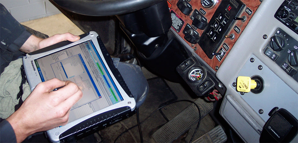 Diagnostique électronique sur transmissions